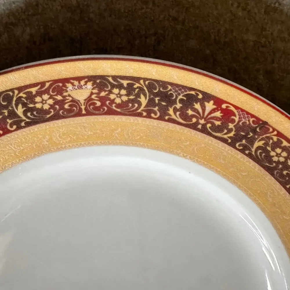 Pegasus Fine Porcelain Dinnerware 3 Dessert Plates 7.5